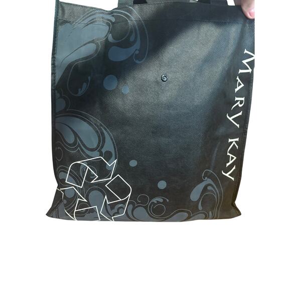 4 New Mary Kay Reusable Foldable Black Tote Shopping Bag - Picture 1 of 4